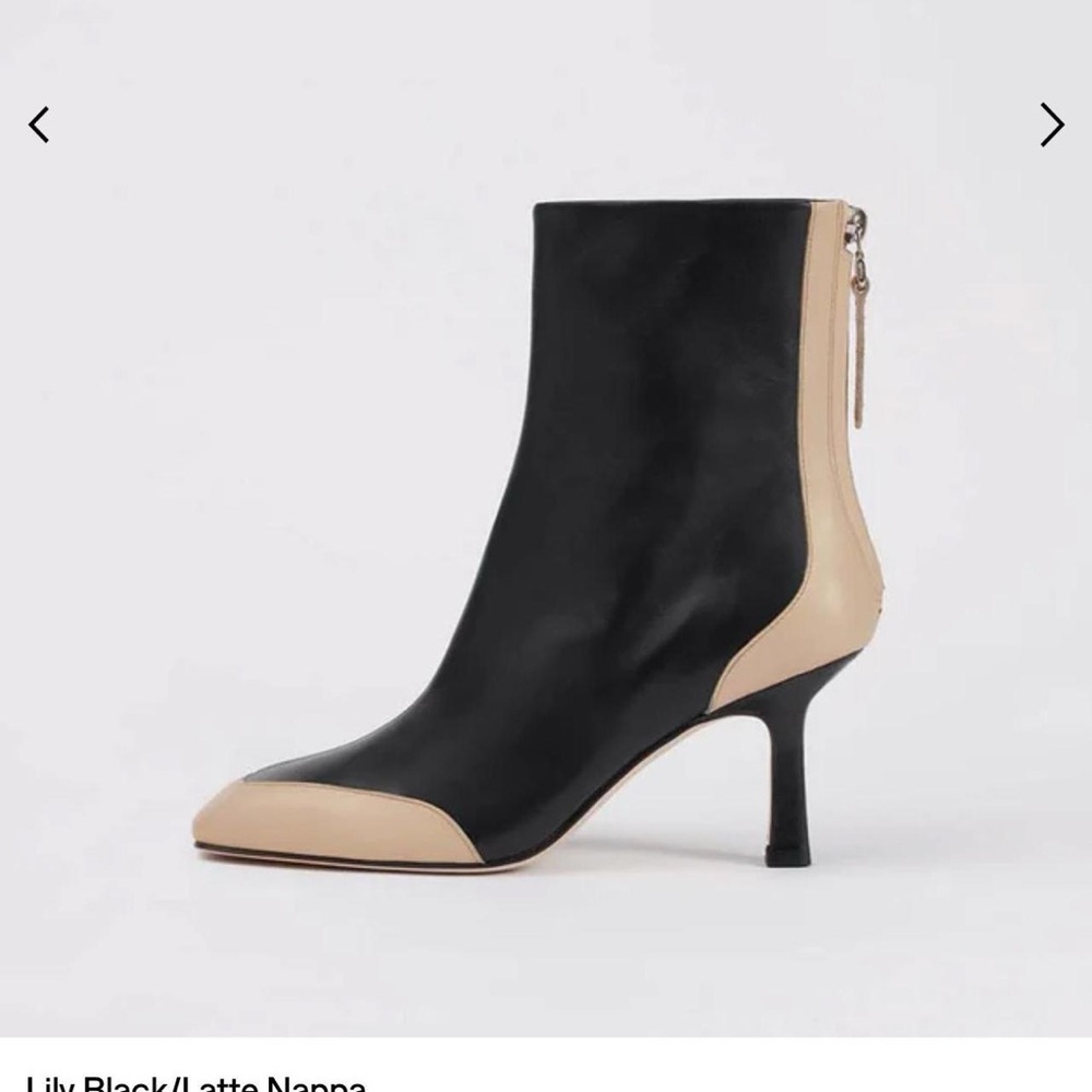 Aeyde Lily Boot Black/Latte - Picture 4 of 7